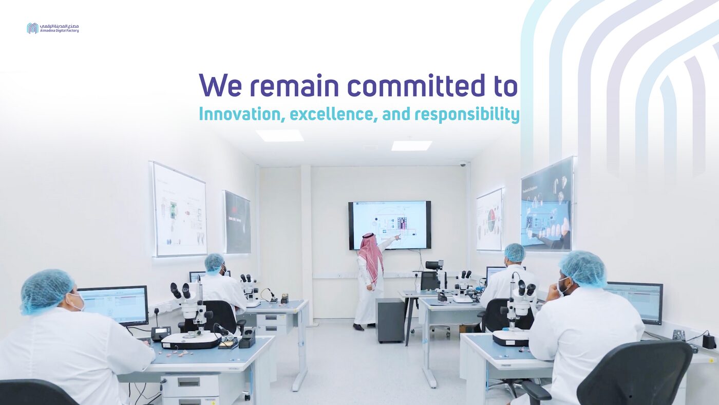 Quality control lab with technicians at workstations